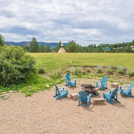 Columbine Cabin At Highland Meadows Hot Springs Exterior foto